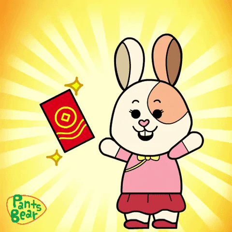 Lunar New Year Rabbit GIF