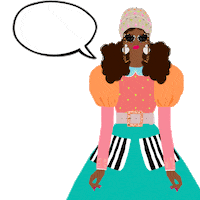 Lelesadoughi Sticker by Verrier Handcrafted