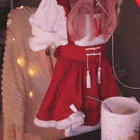 Merry Christmas Girl GIF