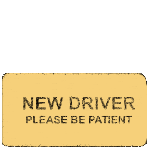 Car Driver Sticker
