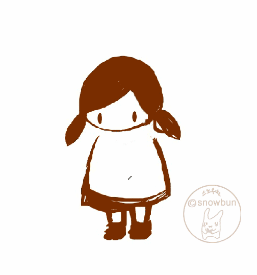 animation girl GIF by snowbun