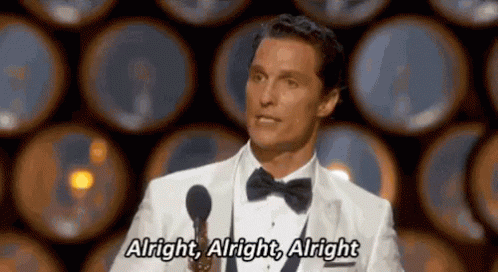Alright Alright Alright 3Gif GIF by memecandy