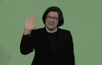 wave hello GIF
