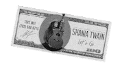 Lets Go Money Sticker by Shania Twain