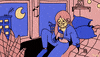 MOD_MOD_MOD_ animation drawing moon phone GIF