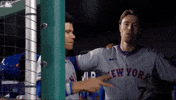 Celebrate Home Run GIF by New York Mets