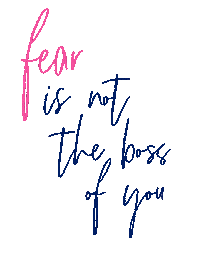 Scared Boss Sticker by Jennifer Allwood