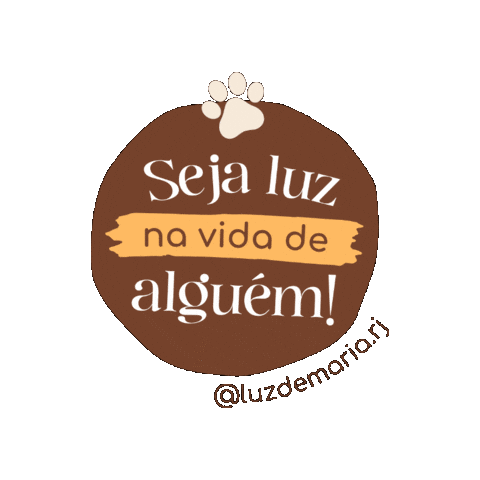 Pet Adocao Sticker by Luciana Magalhães