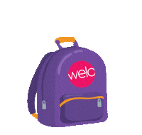 School Backpack Sticker by welosnacks