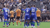 Chey Dunkley Celebration GIF by Wigan Athletic