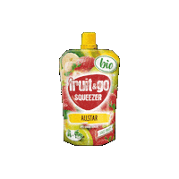 squeezerat tropical berries allstar frucht Sticker
