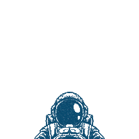 Litlucid space moon podcast lit Sticker