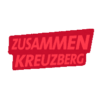 Zusammenberlin Sticker by SPD Berlin