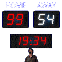 54 Away Sticker