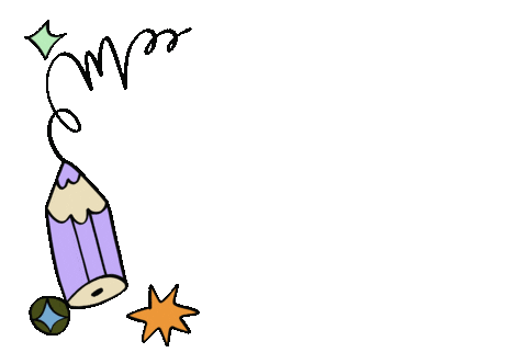 Drawing Writing Sticker by SophieMcPike