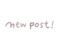 New Post Sticker