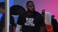 LeBron calmly ponders who has possession