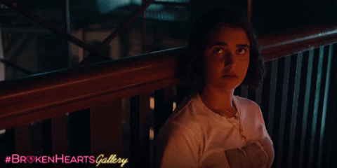 Interested Romantic Comedy GIF by The Broken Hearts Gallery