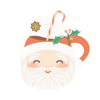 Merry Christmas Santa Sticker