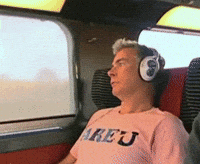 Franck Dubosc Train GIF