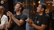 Celebrity Masterchef Clap GIF by MasterChefAU