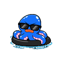 Vibing Good Vibes Sticker by Professor Octo