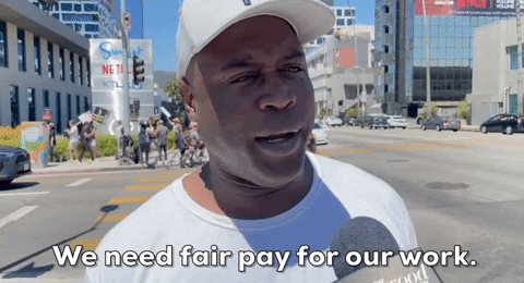 Screen Actors Guild Strike GIF by GIPHY News