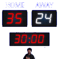 24 Away Sticker