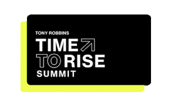 Time To Rise Sticker by Tony Robbins