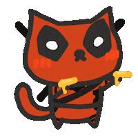 Marvel Deadpool Sticker by yomoyeah