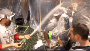 Champagne Betts GIF by MLB