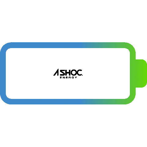 ashoc giphyupload battery charging recharge Sticker