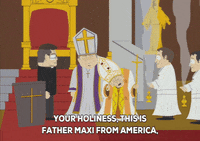 bowing speaking GIF by South Park 