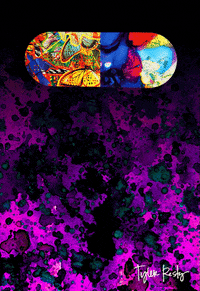 gold leaf art GIF by Tyler Resty