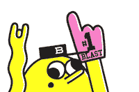 Sticker by Blast Skates