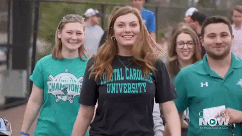 GIF by Coastal Carolina University