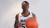 navyathletics navy basketball navy mens basketball navy mbb richard njoku GIF