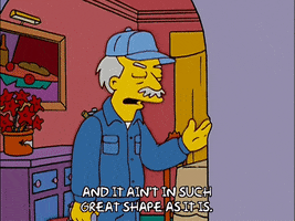 Crumbling Episode 5 GIF by The Simpsons