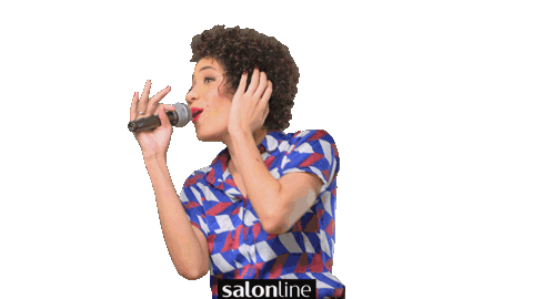 Musica Singing Sticker by Salon Line
