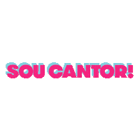 Sou Cantor Sticker by Mentos Brasil