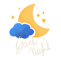 Good Night Moon Sticker
