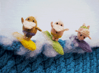 stop-motion summer GIF by Mochimochiland
