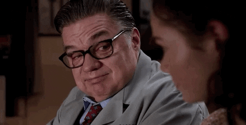 Dick Wolf Shrug GIF by Wolf Entertainment
