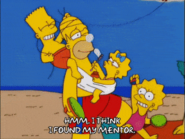 enjoying homer simpson GIF