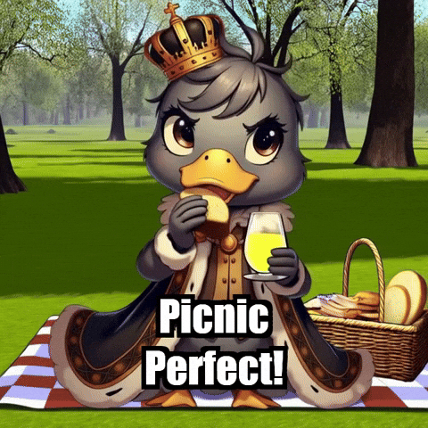 Summer Picnic GIF by sirduckbeth