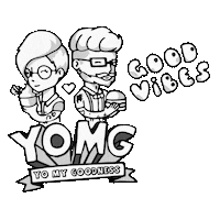 Burgers Shakes Sticker by YOMG - Yo My Goodness