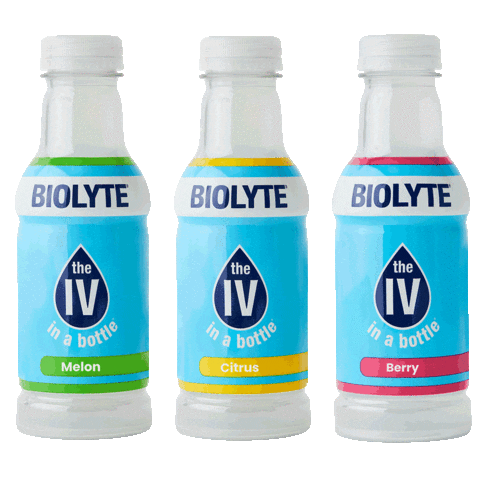 drinkbiolyte hydration electrolytes dehydration lyter Sticker