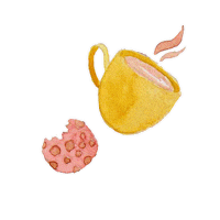 Hungry Tea Time Sticker