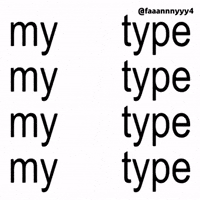 My Type Text GIF
