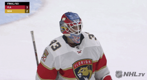 Happy Ice Hockey GIF by NHL